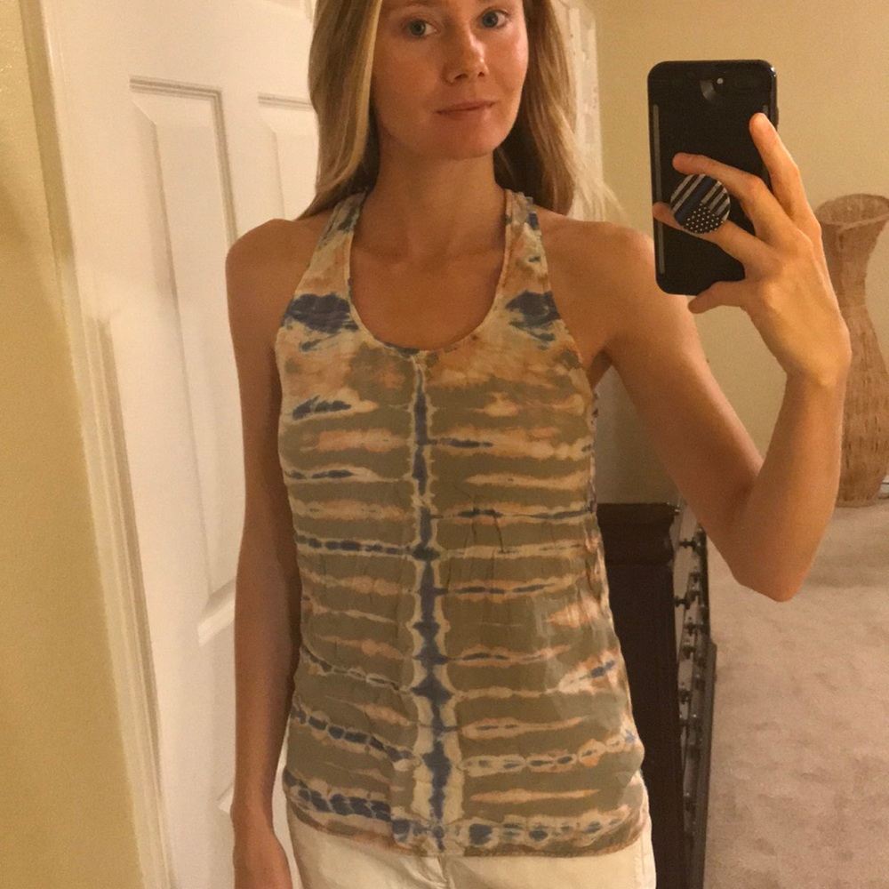 Cynthia Rowley Silk Tank